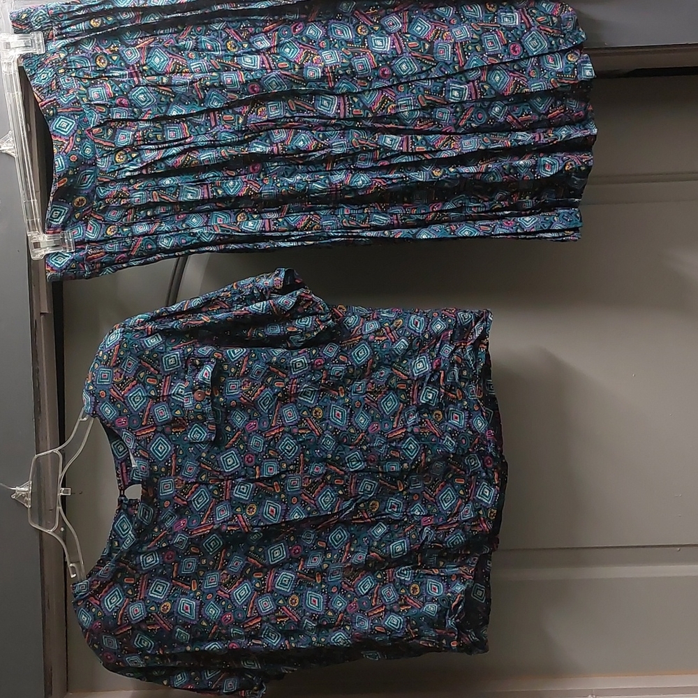 Norton McNauhton Skirt Set Sz 14